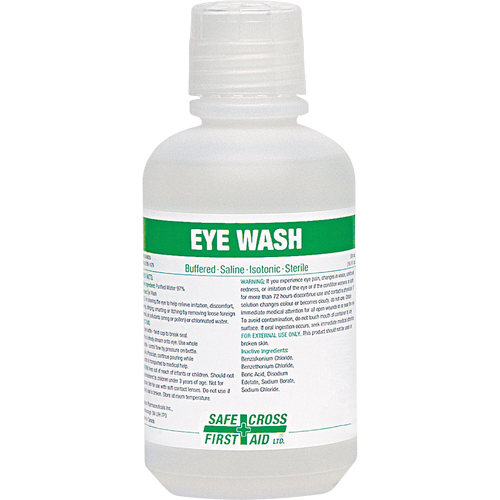 Eyewash Solution, Full Bottle, 500 ml GTA Hardware Inc