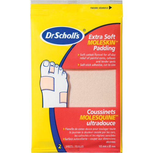Tampons Moleskin Plus de Dr Scholl's GTA Hardware Inc