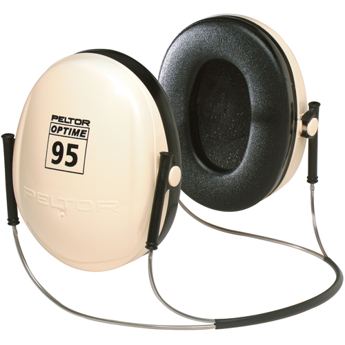 Peltor Optime 95 Series Earmuffs, Neckband, 21 NRR dB GTA Hardware Inc