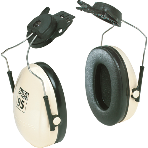 Peltor Optime 95 Series Earmuffs, Cap Mount, 21 NRR dB GTA Hardware Inc