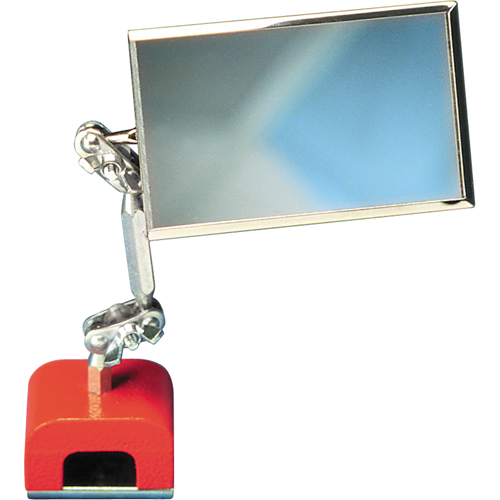 Inspection Mirror, Rectangular, 3-1/2" L x 2" W, Telescopic GTA Hardware Inc