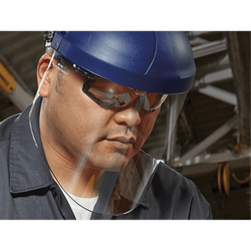 Ratchet Headgear with Faceshield, Polycarbonate, Ratchet Suspension GTA Hardware Inc