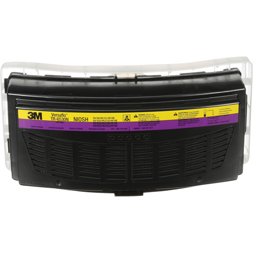Cartouche pour appareils de protection respiratoire (APR) &agrave; &eacute;puration d'air motoris&eacute; Versaflo, Gaz acide/Vapeur organique, Paquet de 1 GTA Hardware Inc