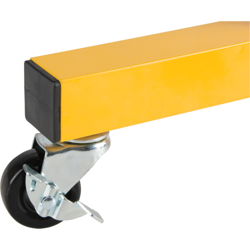 Jeu de de roulettes en option pour barri&egrave;re extensible SDK990 de Produits de s&eacute;curit&eacute; Zenith GTA Hardware Inc