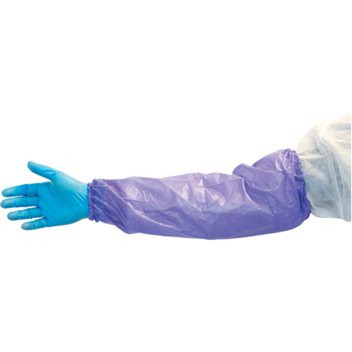 Lightweight Sleeves, 18" long, Vinyl, Blue GTA Hardware Inc