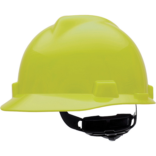 Casques de protection V-Gard &agrave; suspension Fas-Trac, R&eacute;pond aux normes CSA type 1, Suspension Rochet, Non ventil&eacute; GTA Hardware Inc