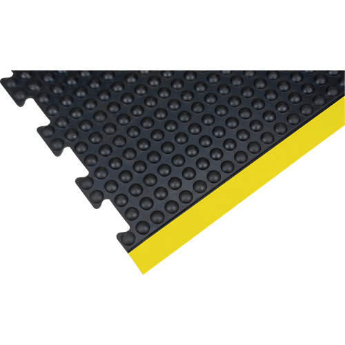 Anti-Fatigue Dome Matting, Bubbled, 3' x 4' x 1/2", Black, Rubber GTA Hardware Inc