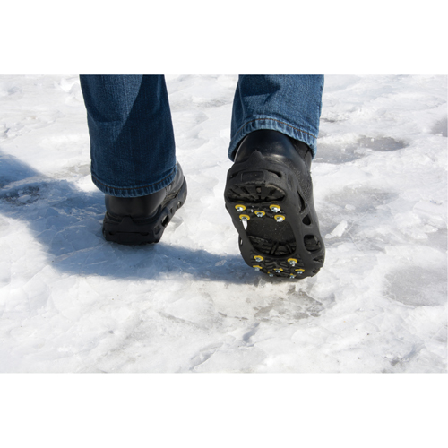 Semelle antid&eacute;rapante robuste pour la glace, Acier, Traction Crampon, Moyen GTA Hardware Inc