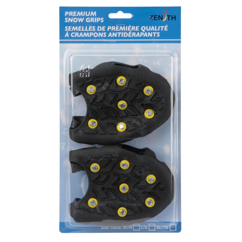 Semelle antid&eacute;rapante robuste pour la glace, Acier, Traction Crampon, Moyen GTA Hardware Inc