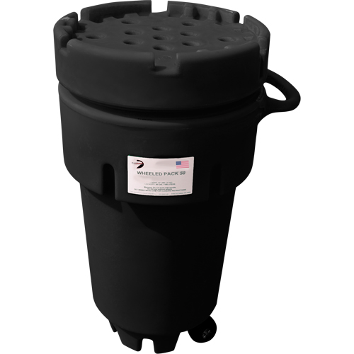 Wheeled Poly-Spillpaks, 50 US gal., Mobile GTA Hardware Inc