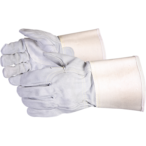 Endura&reg; Premium Cut-Resistant Fitters Gloves, Medium, Split Cowhide Palm GTA Hardware Inc