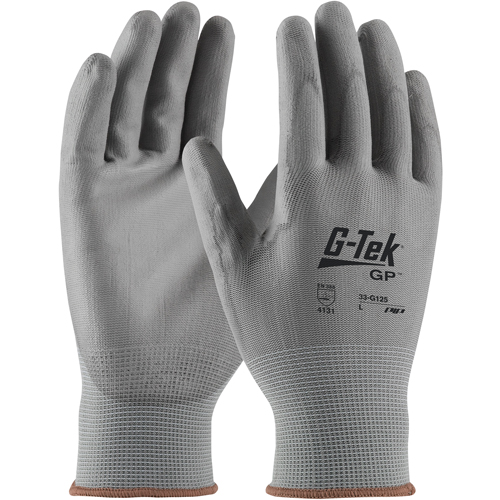 Gants enduits G-Tek 33G-165, 9/Grand, R&ecirc;vetement Polyur&eacute;thane, Calibre 13, Enveloppe en Nylon GTA Hardware Inc