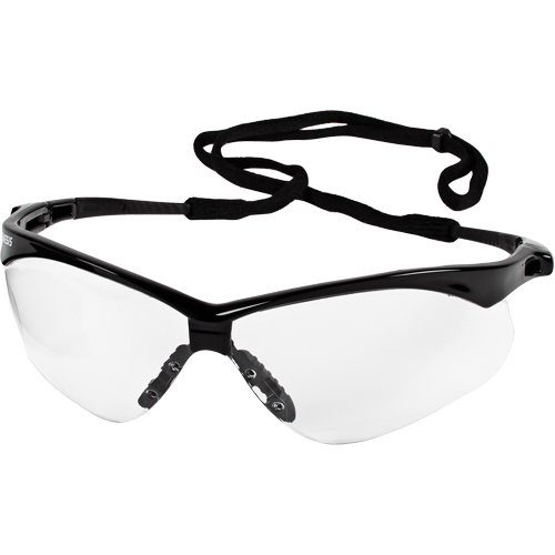 Lunettes de s&eacute;curit&eacute; Nemesis de Kleenguard, Lentille Transparent, Antibu&eacute;e, ANSI Z87+/R&eacute;pond ou surpasse la norme CSA Z94.3 GTA Hardware Inc