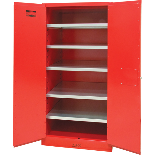 Paint/Ink Cabinet, 96 gal., 5 Shelves GTA Hardware Inc