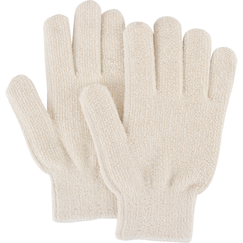 Gants r&eacute;sistants &agrave; la chaleur, Tissu &eacute;ponge, Grand, Prot&egrave;ge jusqu'&agrave; 212° F (100° C) GTA Hardware Inc