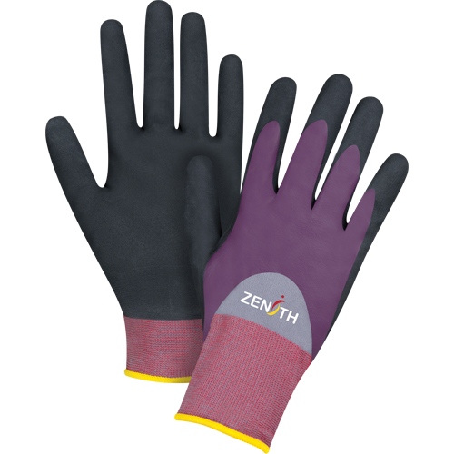 ZX-2 Premium Coated Gloves, 9/Large, Nitrile/Foam Nitrile Coating, 18 Gauge, Nylon Shell GTA Hardware Inc