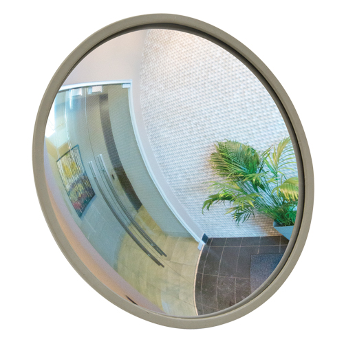 Convex Mirror with Bracket, Indoor/Outdoor, 12" Diameter GTA Hardware Inc