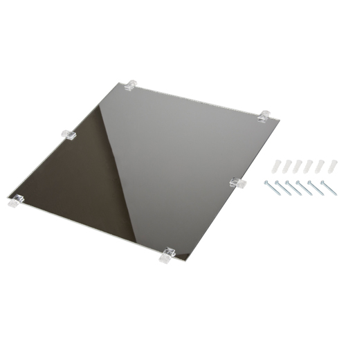 Miroir plat, 12" ha x 12" la, Non encadr&eacute; GTA Hardware Inc