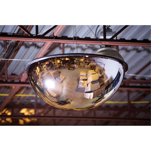 360° Dome Mirror, Full Dome, Closed Top, 18" Diameter GTA Hardware Inc