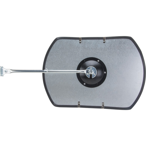 Miroir convexe rectangulaire/rond avec bras t&eacute;lescopique, 12" h x 18" la, Int&eacute;rieur/Ext&eacute;rieur GTA Hardware Inc