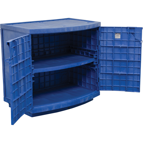 Armoire en poly&eacute;thyl&egrave;ne pour produits corrosifs et acides, 24 gal., 36" x 35" x 25" GTA Hardware Inc