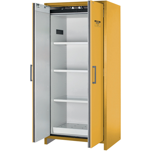 90-Minute EN Safety Storage Cabinet, 30 gal., 2 Door, 35.16" W x 76.89" H x 24.21" D GTA Hardware Inc