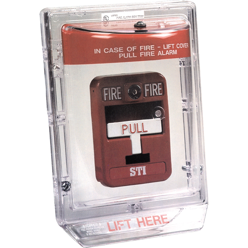 Couvercles pour alertes d'incendie - couvercles pour alertes int&eacute;rieures Stopper II, En surface GTA Hardware Inc
