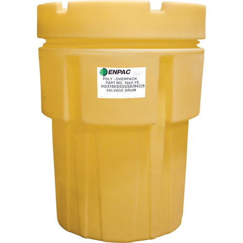 Poly-Overpack&reg; 65 Salvage Drum, 65 US gal., Stationary GTA Hardware Inc