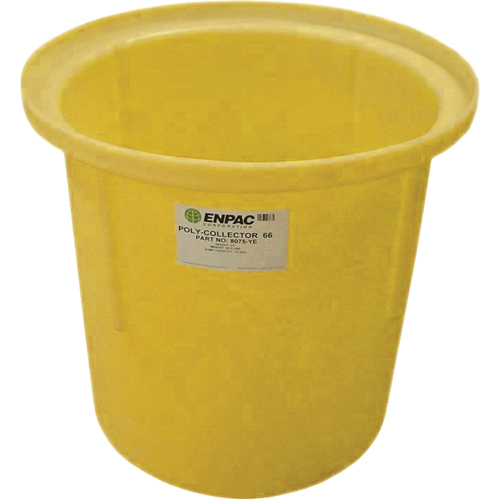 Poly-Collector 66 Shell Only, 32.5" dia. x 31" H, 70 US gal. Spill Cap. GTA Hardware Inc