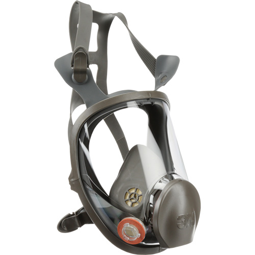 6000 Series Full Facepiece Reusable Respirator, Elastomer/Silicone/Thermoplastic, Large GTA Hardware Inc