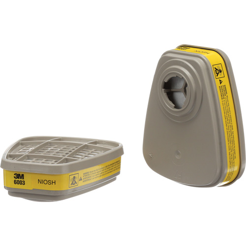 6000 Series Respirator Cartridges, Gas/Vapour Cartridge, Organic Vapour/Acid Gas GTA Hardware Inc