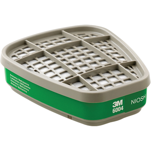 6000 Series Respirator Cartridges, Gas/Vapour Cartridge, Ammonia/Methylamine GTA Hardware Inc