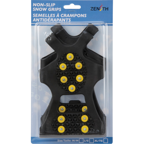 Semelles antid&eacute;rapantes pour la glace, Acier, Traction Crampon, Grand GTA Hardware Inc