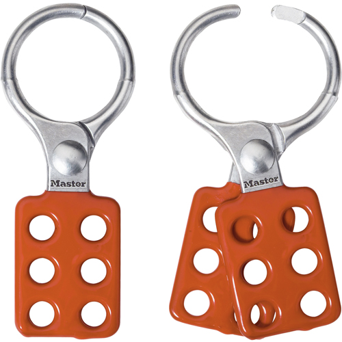 Safety Lockout Hasps, Silver GTA Hardware Inc