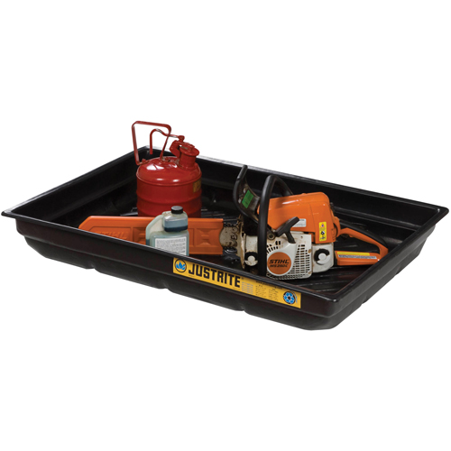 EcoPolyBlend Spill Tray, 47.5" L x 23" W x 5.5" H, 20 gal. Spill Capacity GTA Hardware Inc