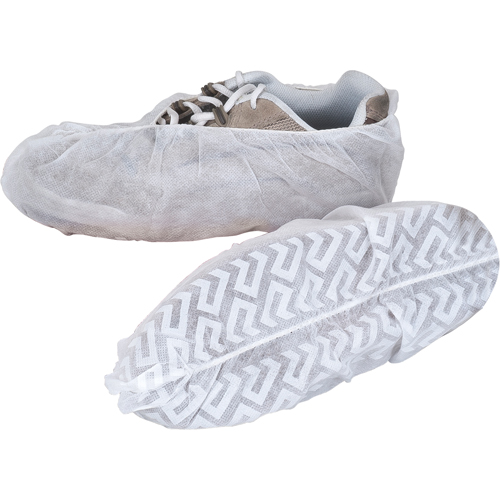 Shoe Covers, X-Large, Polypropylene, White GTA Hardware Inc