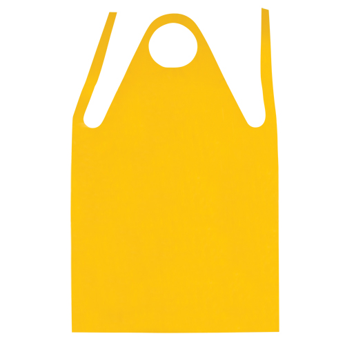 Apron, Polyurethane, 45" L x 35" W, Yellow GTA Hardware Inc