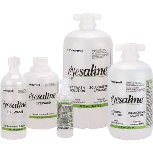 Saline Eyewash Bottles, Full Bottle, 4 oz. GTA Hardware Inc