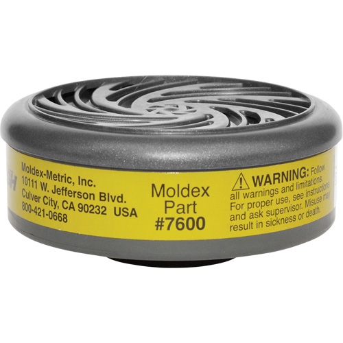 Filtres pour respirateur s&eacute;rie 7000/9000, Cartouche gaz/vapeur, Gaz multiples/Vapeur organique GTA Hardware Inc