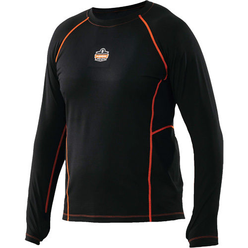 Maillots thermiques &agrave; manches longues, Hommes, Moyen, Noir GTA Hardware Inc