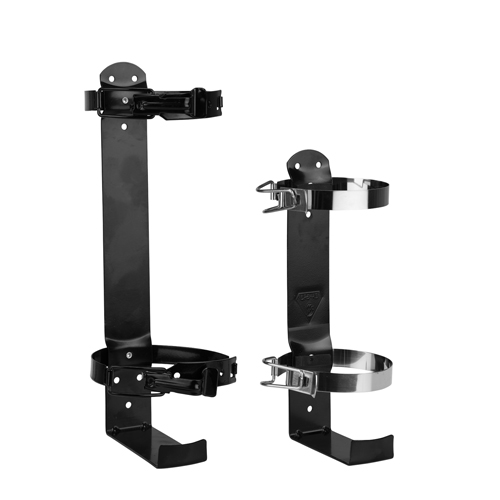 Medium Duty Bracket For Fire Extinguishers, Fits 5 lbs. GTA Hardware Inc