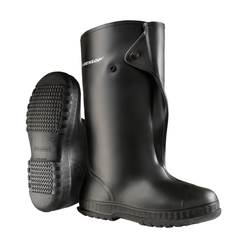 Overshoes, PVC, Snap Closure, Fits Men's 6 - 7 GTA Hardware Inc