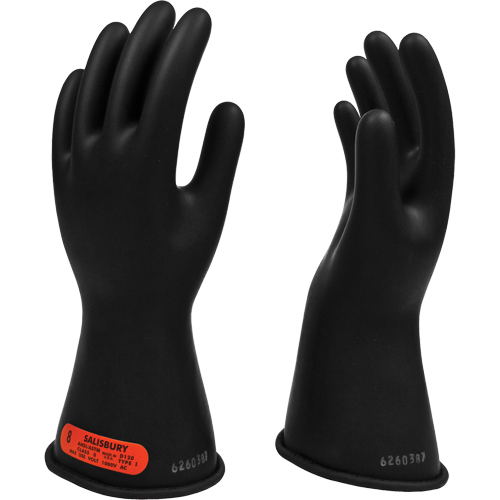 Salisbury  Rubber Insulating Gloves, ASTM Class 0, Size 7, 11" L GTA Hardware Inc