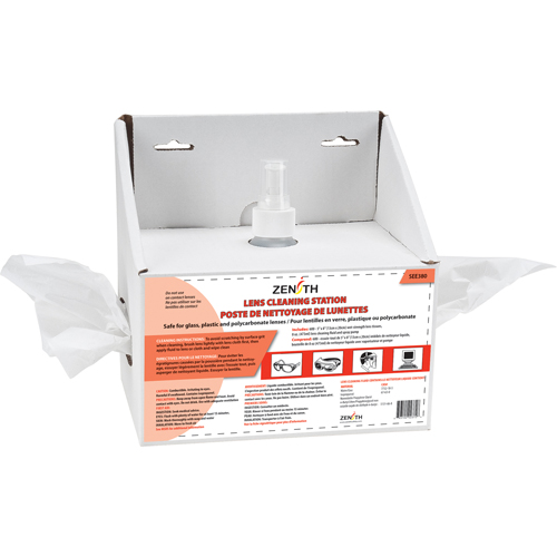 Poste de nettoyage jetables pour lentilles, Carton, 8" lo x 4" p x 8" h GTA Hardware Inc