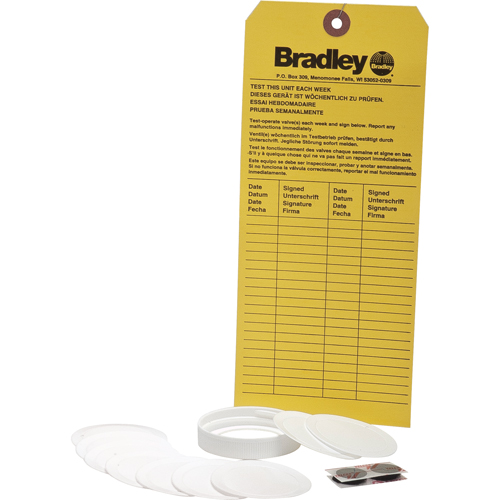 Recharge pour trousse d'inspection de douche oculaire portative GTA Hardware Inc