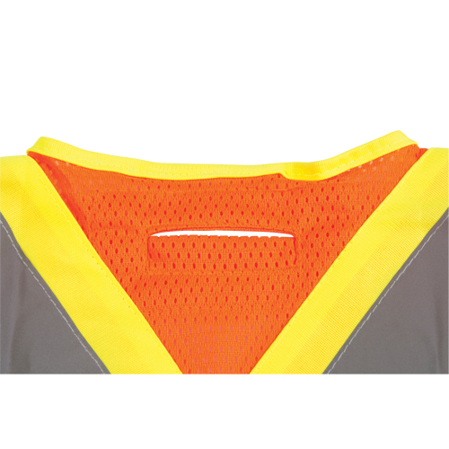 CSA Compliant High Visibility Surveyor Vest, High Visibility Orange, Medium, Polyester GTA Hardware Inc