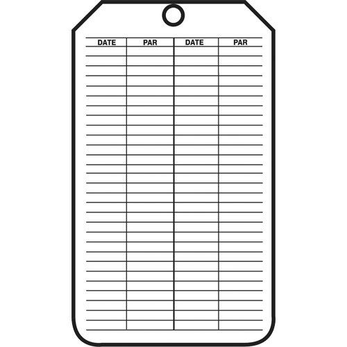 Inspection Tags, Cardstock, 3-1/8" W x 5-7/8" H, French GTA Hardware Inc