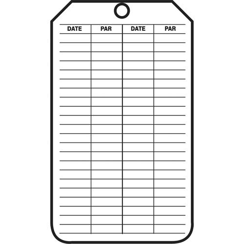 Inspection Tags, Cardstock, 3-1/8" W x 5-7/8" H, French GTA Hardware Inc
