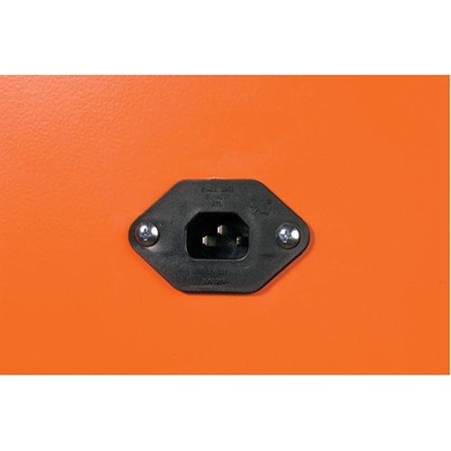 Emergency Preparedness Storage Cabinets, Steel, 4 Shelves, 65" H x 43" W x 18" D, Orange GTA Hardware Inc
