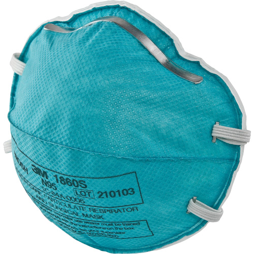 1860S Particulate Healthcare Respirator, N95, NIOSH Certified, Small GTA Hardware Inc